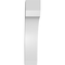 Ekena Millwork 5 1/2-in. W x 14-in. D x 26-in. H Legacy Architectural Grade PVC Knee Brace BRCP055X14X26LEC - alternate 6